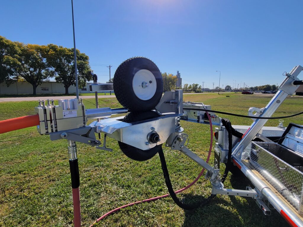 Articulating Pole for Fiber Blowing & Figure 8’ing