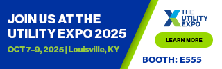 Utility Expo 2025 Booth banner